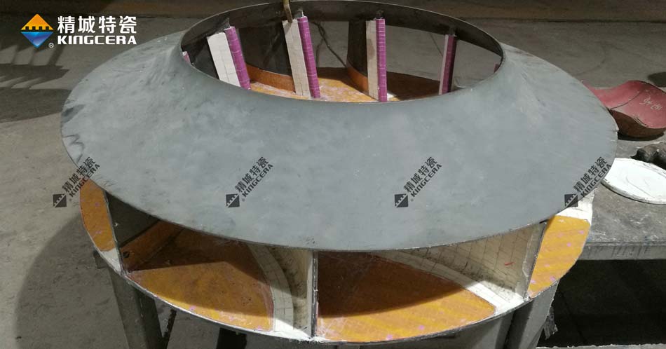 Z6尊龙凯时特瓷耐磨陶瓷风机叶轮